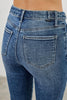 MID RISE SKINNY CROP