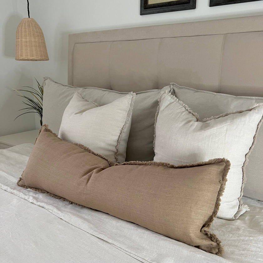Neutral Linen Pillow Covers