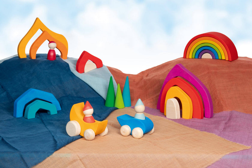 Droplet & Moon Ride, 2 Gnome Vehicles - goki Evolution