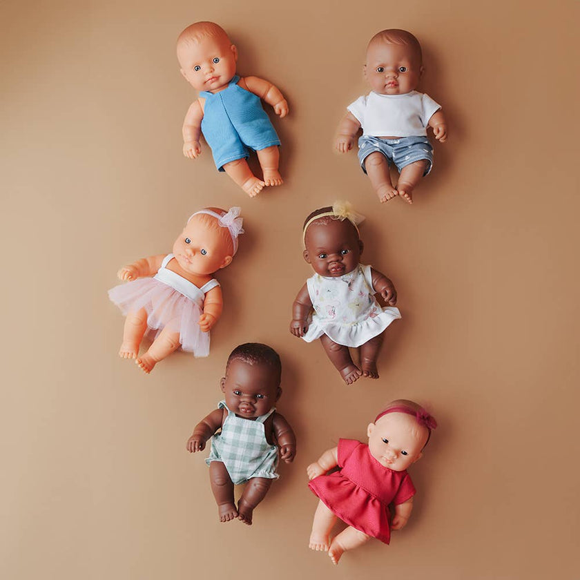 Miniland Doll 8 1/4'' dressed