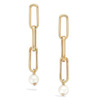 Link Pearl Earrings