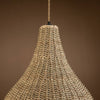 Annika Light Teardrop Wicker Rattan Pendant Light