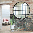 Birkdale White Glazed Stone Planter
