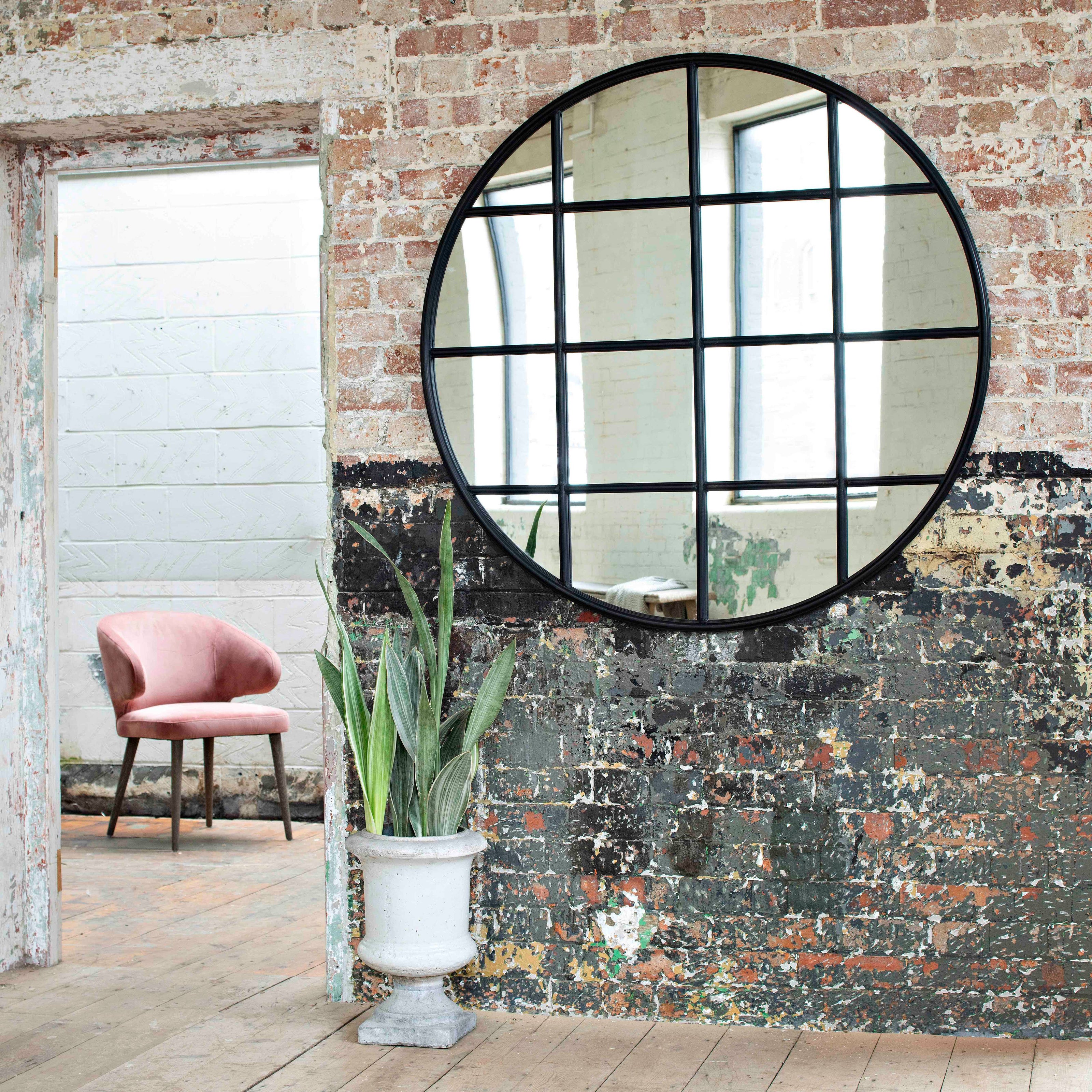 Birkdale White Glazed Stone Planter