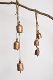 Rustic Wind Chime Medium Cascading Bells - Garden, Patio