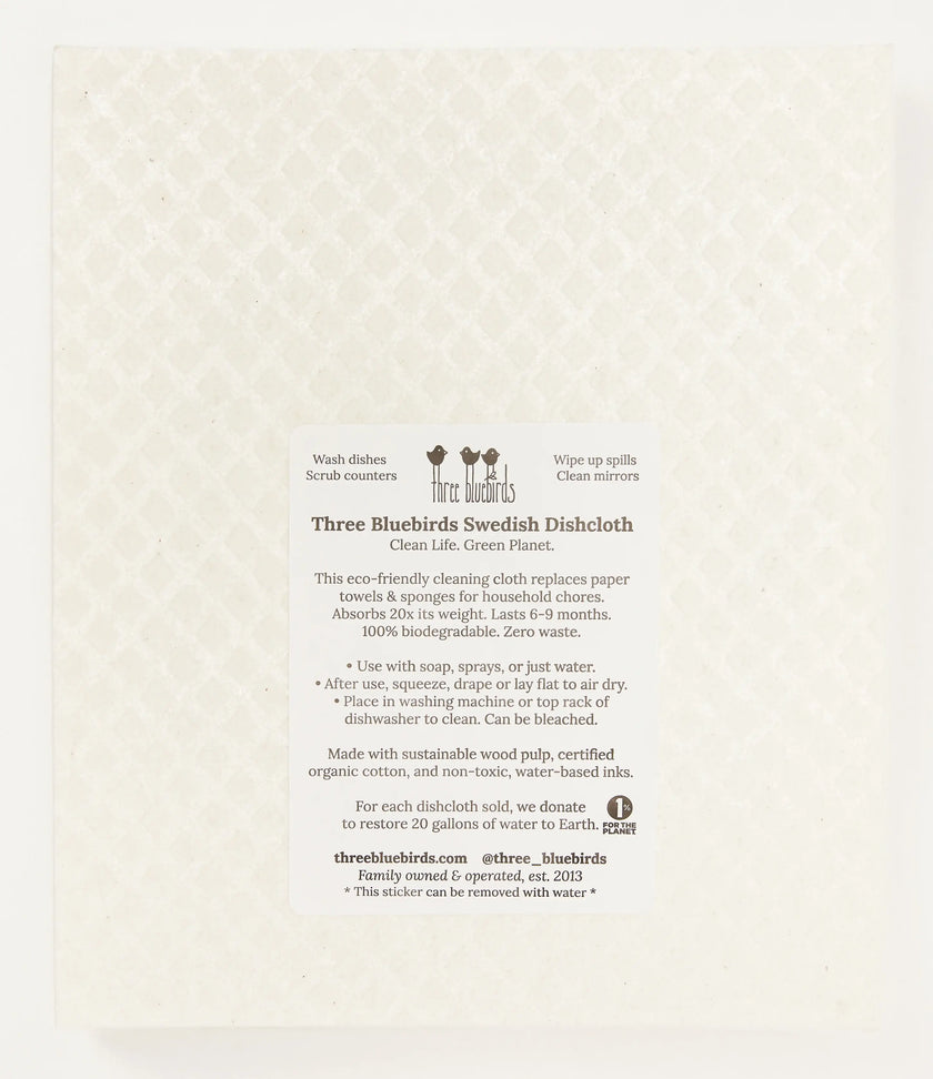 Cornflowers Swedish Dishcloth