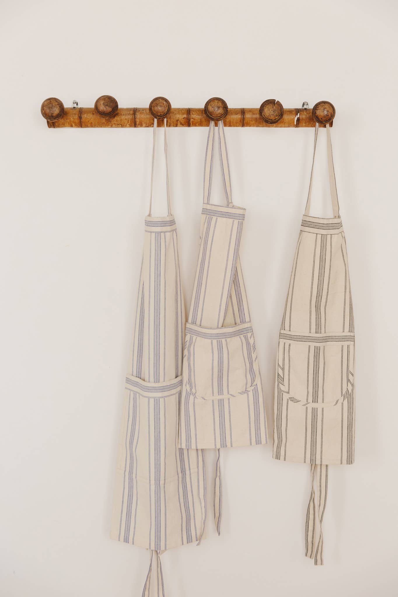 Striped Cotton Apron