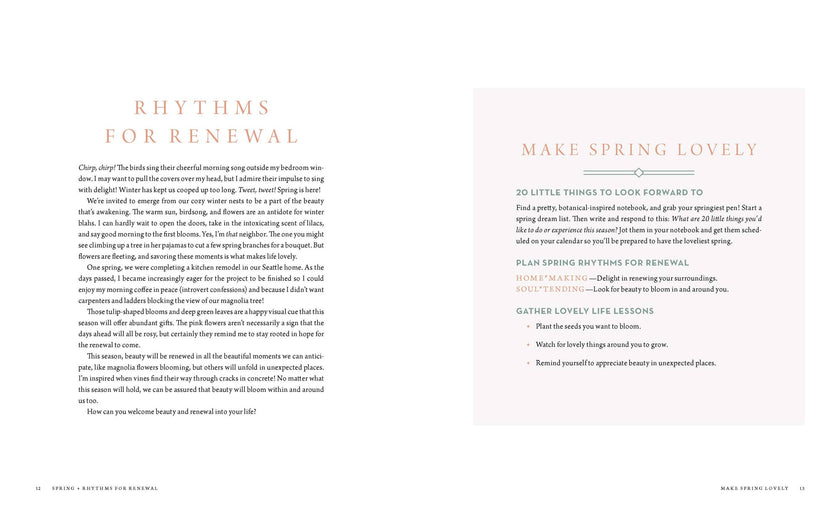 A Lovely Life, Book - Home