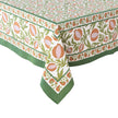 Grenadine Orange & Green Tablecloth
