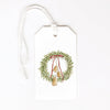 Bell wreath gift tags