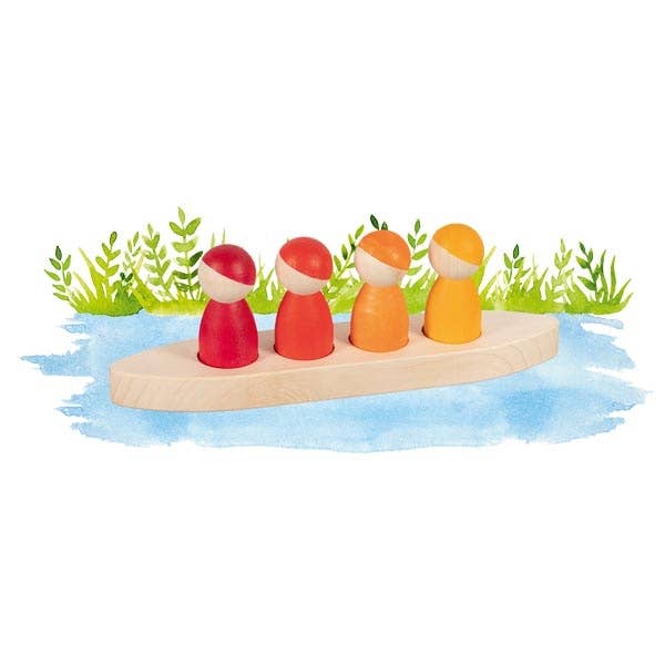 Little men in the boat - goki Evolution
