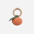 Teether Orange Cotton Clementine