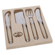 Jean Dubost Mini 4 Piece Cheese Set in Ivory