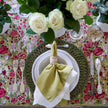 Jardin Red & Green | French Tablecloths