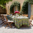 Jardin Blue & Vert | Tablecloth