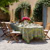 Jardin Blue & Vert | Tablecloth