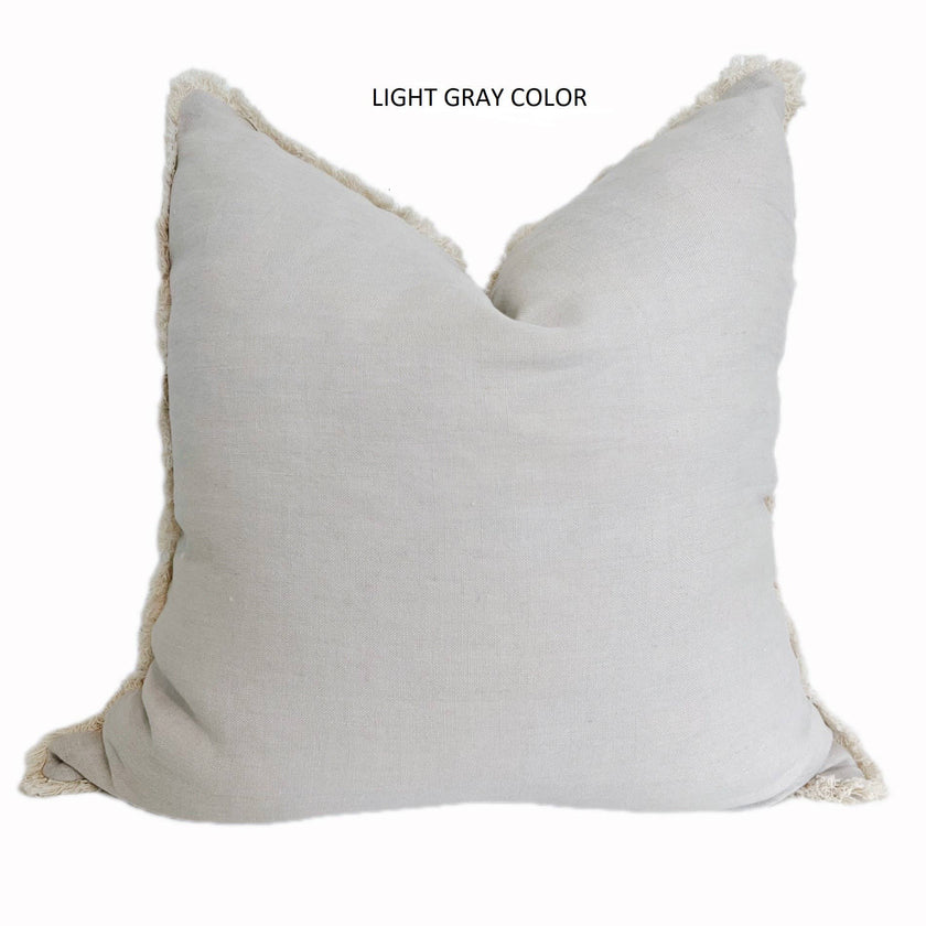 Neutral Linen Pillow Covers