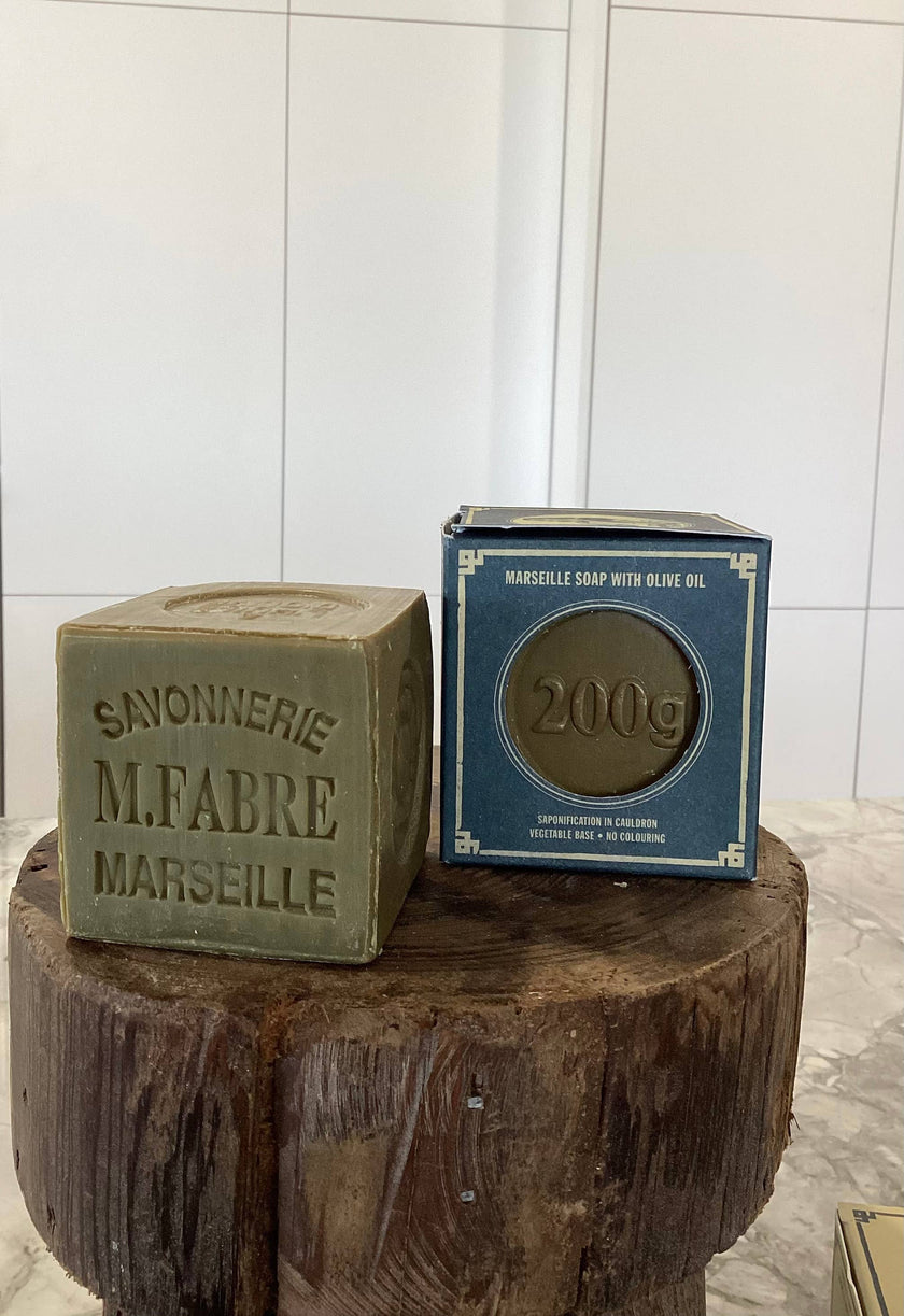Savon de Marseille soap cube - 200g Olive Soap