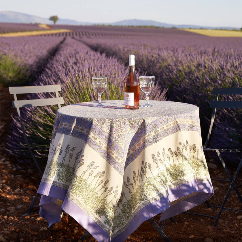 Lavender Purple | French Tablecloth