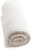 Big Waffle Towel and Blanket - Natural white stone