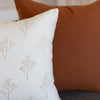 Thistle Cotton Block Print Pillow Cover