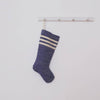 Holiday Christmas Stocking - khadi top stripe