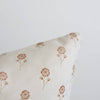Buttercup Cotton Block Print Pillow Cover