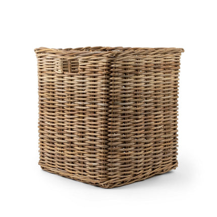 Rattan Square Kubu Grey Storage Baskets
