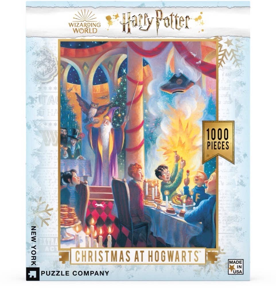 Christmas at Hogwarts - 1000 Piece Jigsaw Puzzle