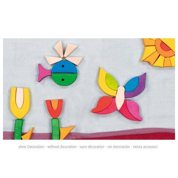 Tile Puzzle - Butterfly Mariposa
