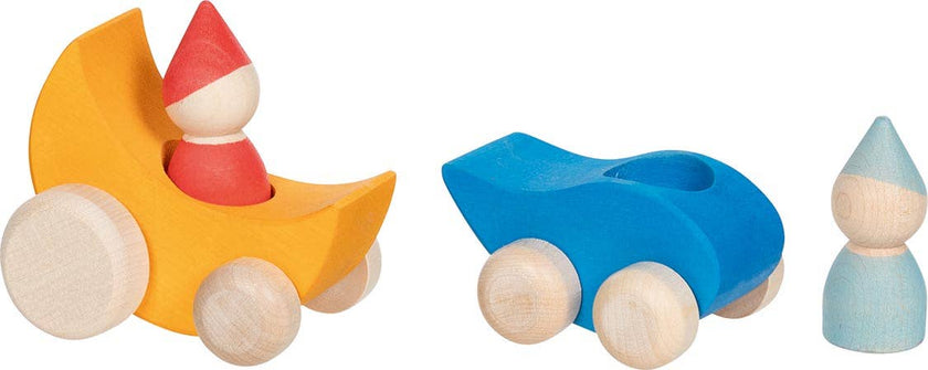 Droplet & Moon Ride, 2 Gnome Vehicles - goki Evolution