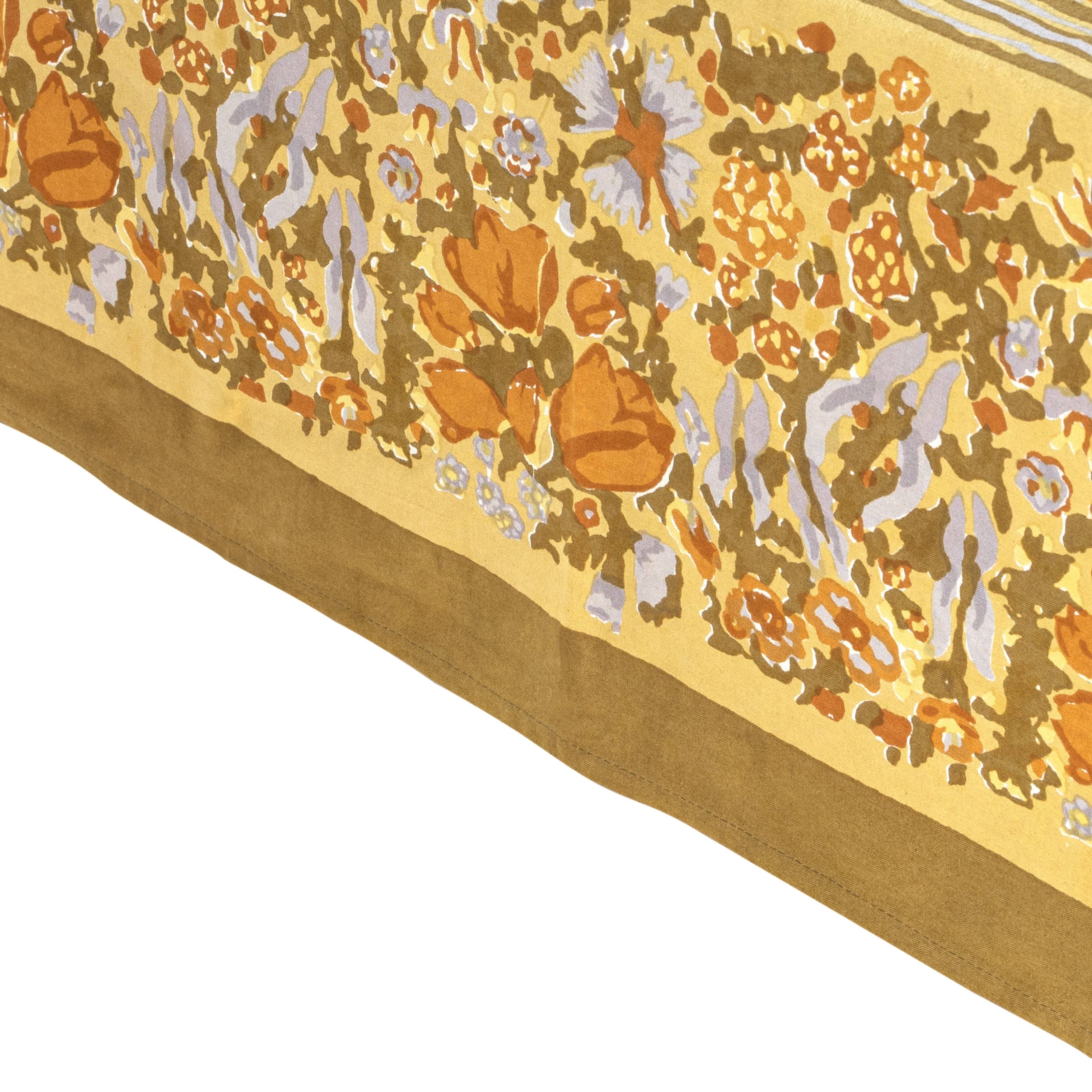 Jardin Mustard & Grey | Tablecloth