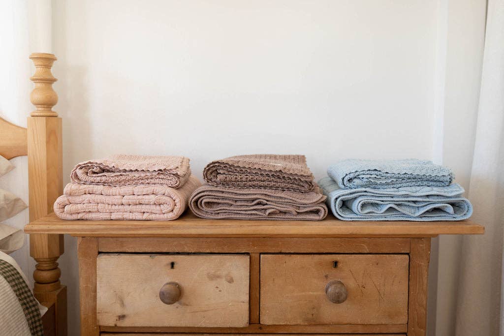 cozy waffle blanket | baby size - petal: Baby