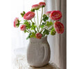 Artificial Ranunculus Flower Bundle Pink