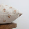 Buttercup Cotton Block Print Pillow Cover