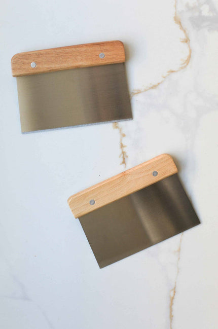 Stainless Steel Dough Scrapers