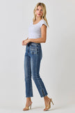 MID RISE SKINNY CROP
