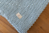 cozy waffle blanket | baby size - powder: Baby