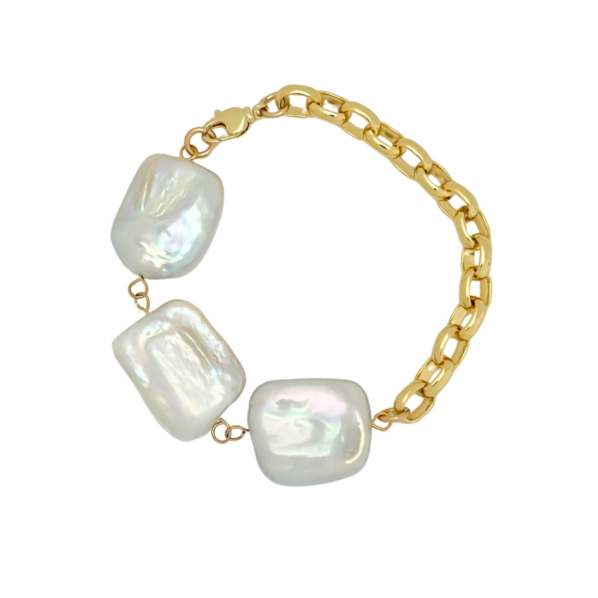 Bold Pearl Bracelet