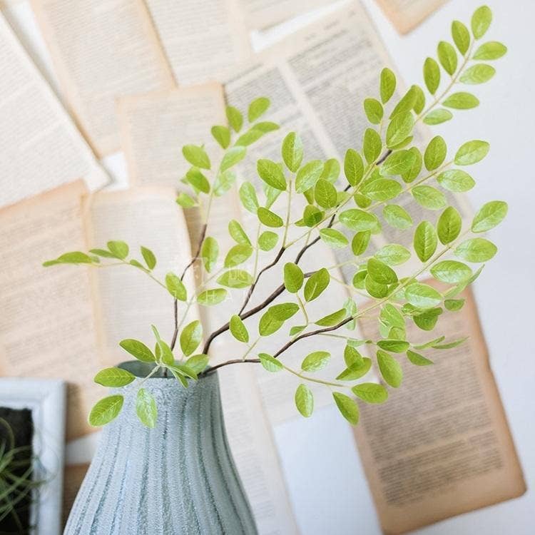 Artificial Plant Fresh Spring Leaf Stem 37