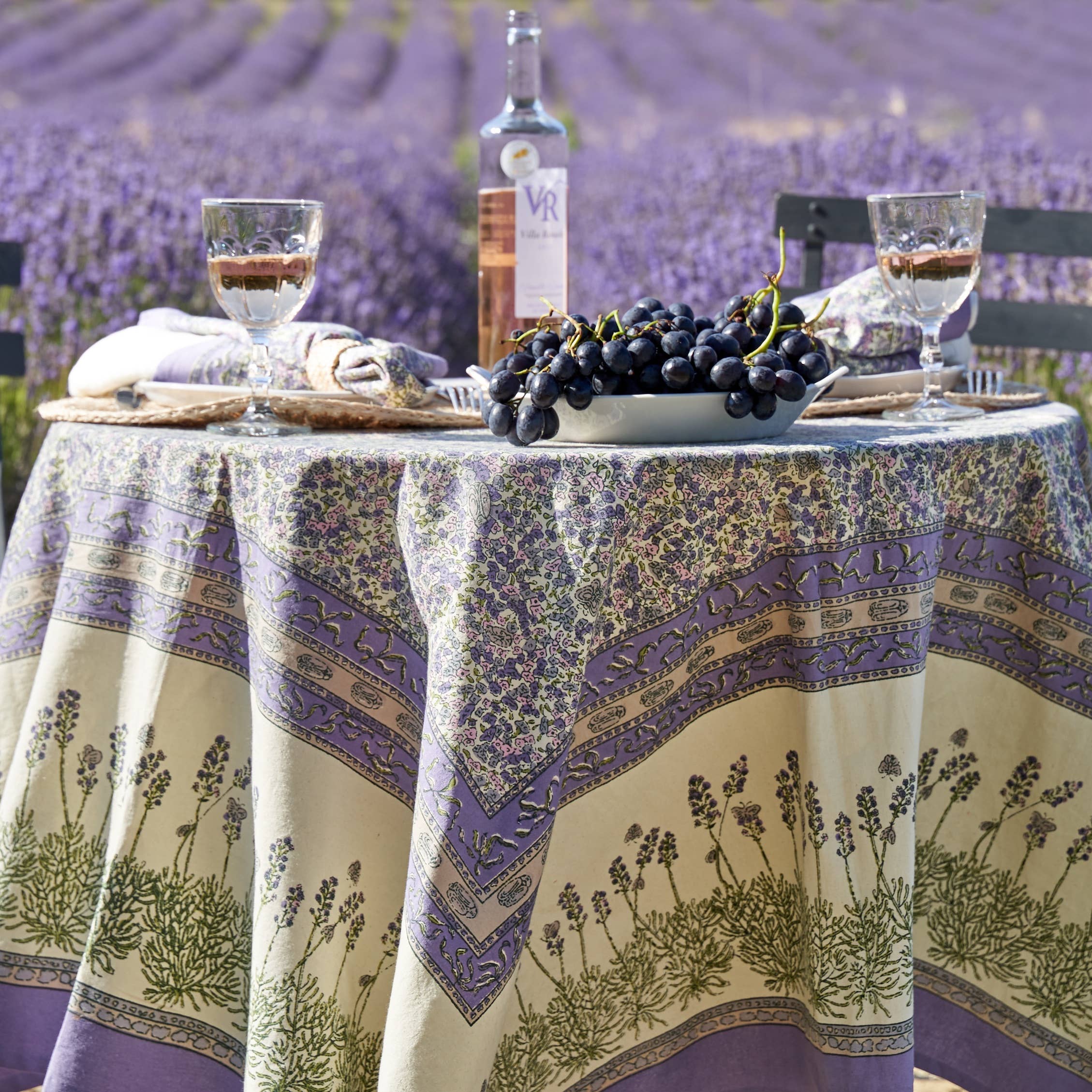 Lavender Purple | French Tablecloth
