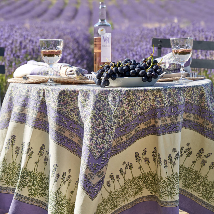 Lavender Purple | French Tablecloth