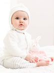 Organic Baby Sherpa Ear Flap Hat: 6-12m