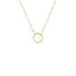 Mini Opihi Circle Necklace