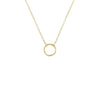 Mini Opihi Circle Necklace