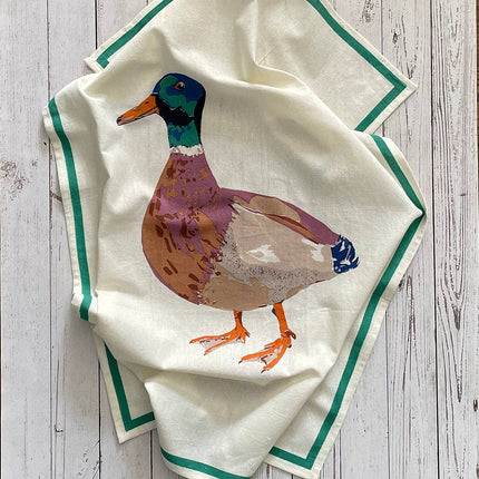 Duck Floursack Kitchen Towel S/2