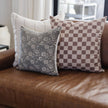 Wren in Spice Stripes Woven Pillow Cover