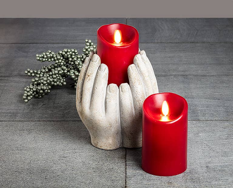 Sm Tall Hands Planter-7