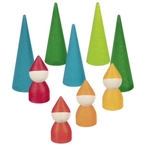 Dwarf forest, 5 Trees and 4 Dwarfs - goki Evolution