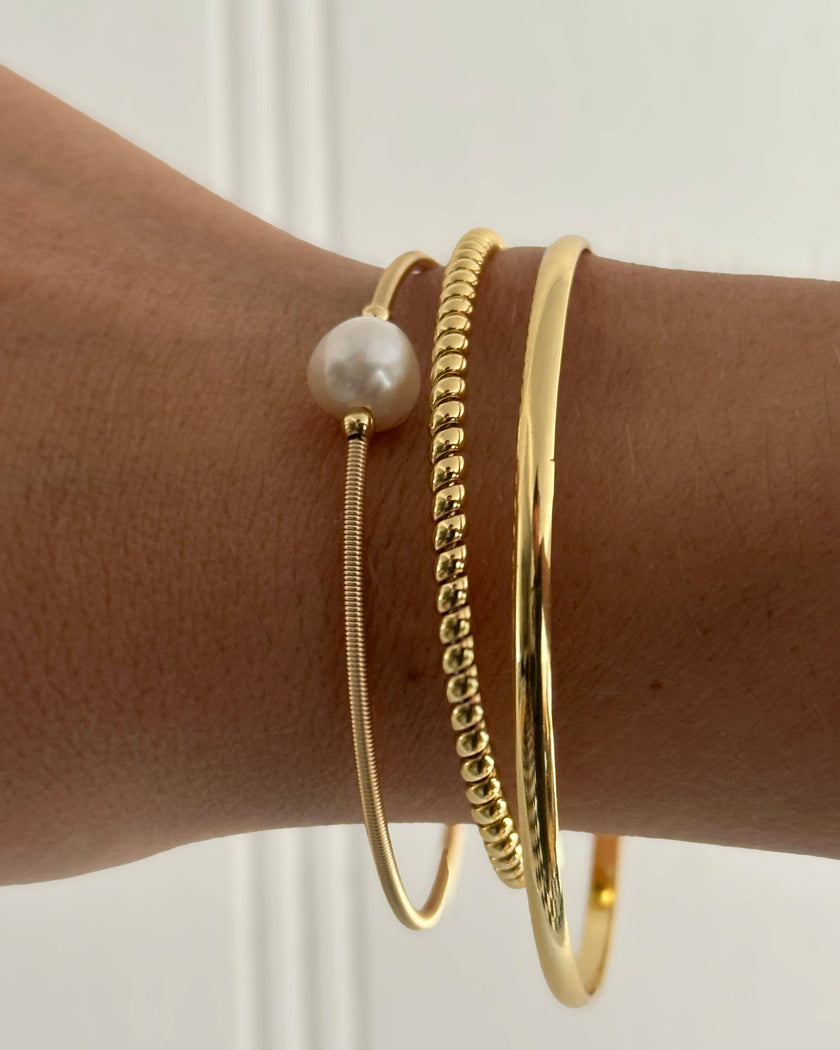 Pearl Cuff Bangle